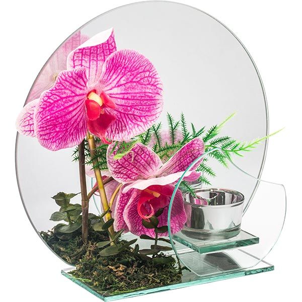 Подсвечник с орхидеей EBA14A014